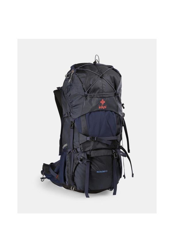 Plecak turystyczny 45 L Kilpi ECROW 45-U. Kolor: niebieski. Materiał: nylon