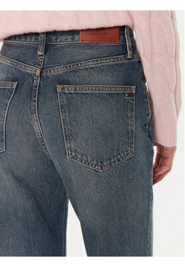 TOMMY HILFIGER - Tommy Hilfiger Jeansy WW0WW42807 Niebieski Relaxed Fit. Kolor: niebieski