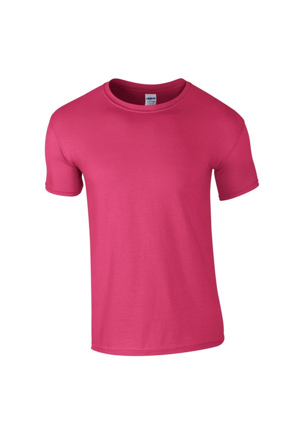GILDAN - Koszulka Softstyle Dla Dorosłych Unisex. Kolor: różowy