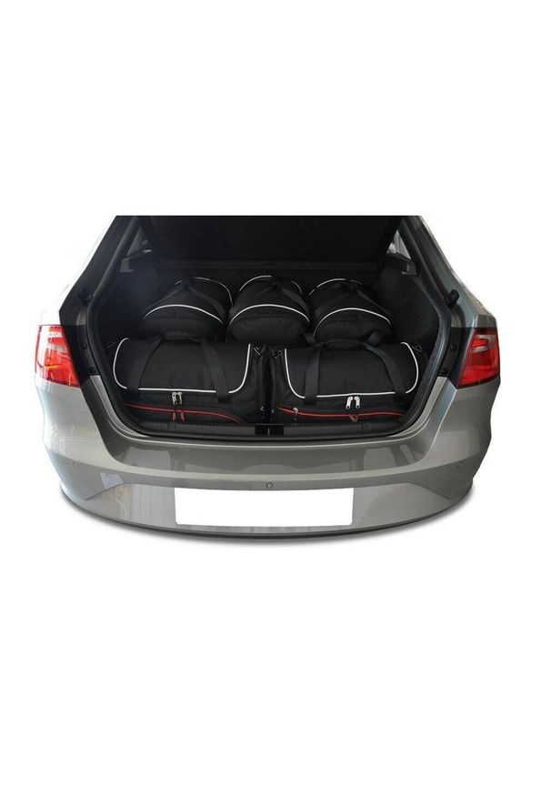 KJUST - Torby Do Bagażnika Seat Toledo 2012-2018 5Szt Kjust. Kolor: czarny. Styl: sportowy