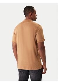 Karl Lagerfeld - KARL LAGERFELD Polo 745710 561224 Beżowy Regular Fit. Typ kołnierza: polo. Kolor: beżowy. Materiał: bawełna #5