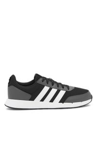 Adidas - adidas Sneakersy Run50S IF1553 Czarny. Kolor: czarny. Materiał: materiał. Sport: bieganie