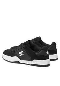 DC Sneakersy Central ADYS100551 Czarny. Kolor: czarny. Materiał: zamsz, skóra #5