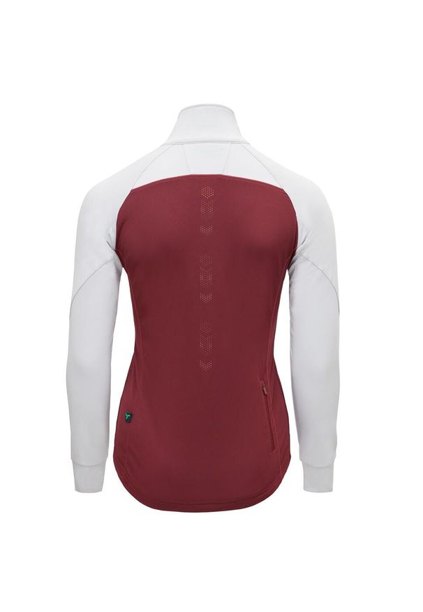 Bluza do narciarstwa biegowego rozpinana damska Silvini Matesia WJ2310. Kolor: czerwony. Sport: narciarstwo