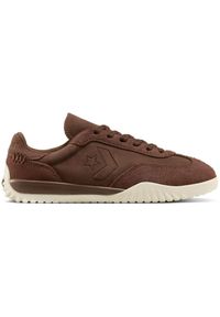 Buty sportowe Converse Run Star Trainer Suede. Kolor: brązowy. Materiał: zamsz, materiał. Sport: bieganie #1