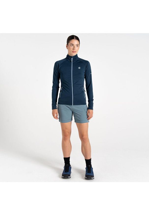 DARE 2B - Bluza turystyczna damska Emerging Core Stretch. Kolor: zielony, wielokolorowy, brązowy. Materiał: tkanina