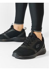 skechers - Skechers Sneakersy Bounder 52504/BBK Czarny. Kolor: czarny. Materiał: materiał #5