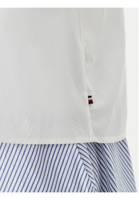 TOMMY HILFIGER - Tommy Hilfiger Koszula WW0WW48899 Biały Relaxed Fit. Kolor: biały. Materiał: bawełna #2