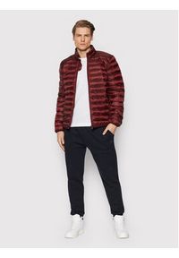 TOMMY HILFIGER - Tommy Hilfiger Kurtka puchowa Packable Circular MW0MW18763 Bordowy Regular Fit. Kolor: czerwony. Materiał: puch, syntetyk #2