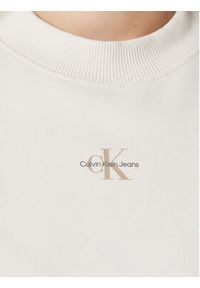 Calvin Klein Jeans Bluza J20J220433 Biały Relaxed Fit. Kolor: biały. Materiał: bawełna #2