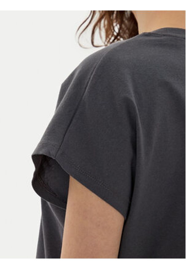 JJXX T-Shirt Wilma 12274694 Szary Boxy Fit. Kolor: szary. Materiał: bawełna