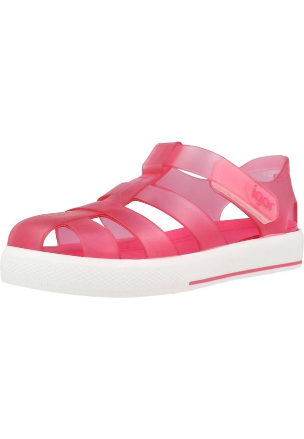 Igor - Sandały IGOR S10171 Rose. Kolor: różowy. Materiał: guma. Styl: sportowy