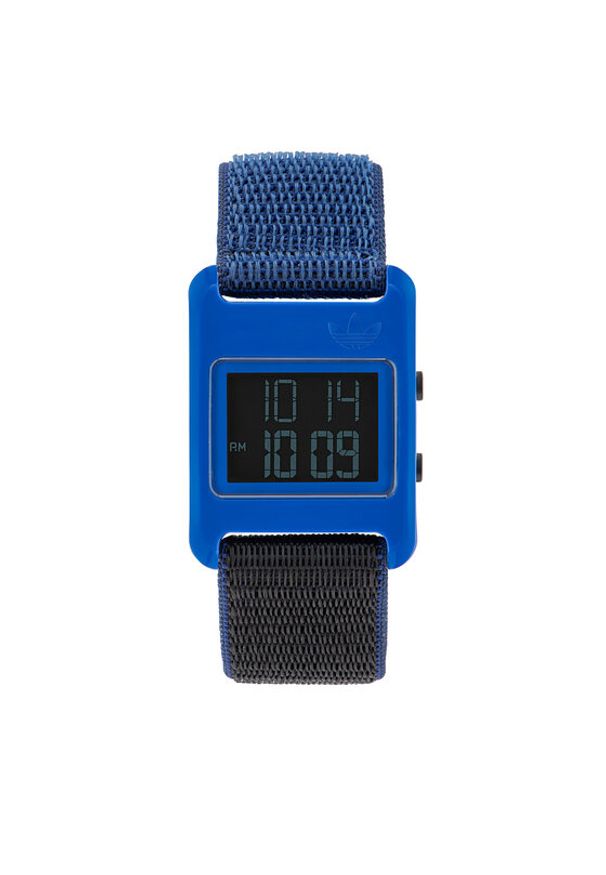 adidas Originals Zegarek Retro Pop Digital Watch AOST23066 Niebieski. Kolor: niebieski. Styl: retro