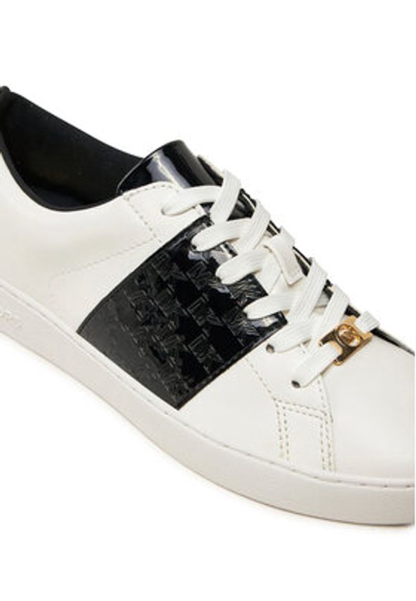 MICHAEL Michael Kors Sneakersy 43F4KTFS1M Biały. Kolor: biały. Materiał: skóra