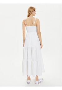 Brave Soul Sukienka letnia LDRW-659MIAWH Biały Straight Fit. Kolor: biały. Materiał: syntetyk. Sezon: lato #5