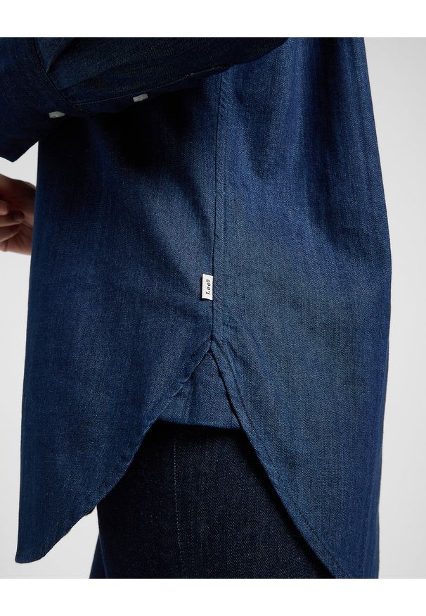 Lee - DAMSKA KOSZULA JEANSOWA LEE CLASSIC SHIRT NOT MY TYPE 112370960. Materiał: jeans