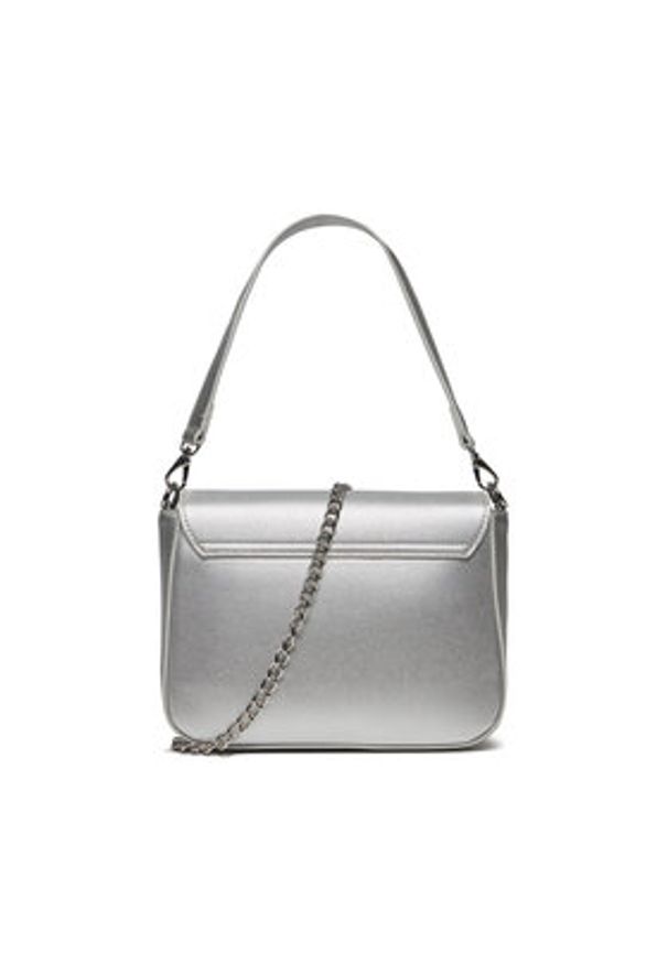 VALENTINO - Valentino Torebka Divina VBS1R404G Srebrny. Kolor: srebrny. Materiał: skórzane