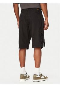 Alpha Industries Szorty materiałowe 266256 Czarny Regular Fit. Kolor: czarny. Materiał: bawełna #3