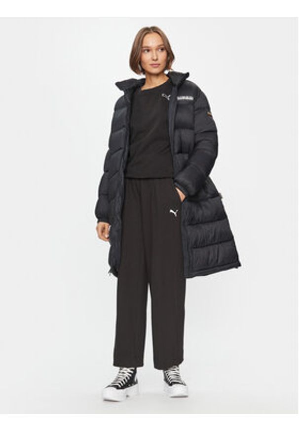 Puma Bluza Better Essentials 675987 Czarny Comfort Fit. Kolor: czarny. Materiał: bawełna