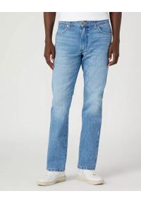 Wrangler - WRANGLER GREENSBORO MĘSKIE SPODNIE JEANSOWE JEANSY BLUE BILL W15QEH40O 112331094