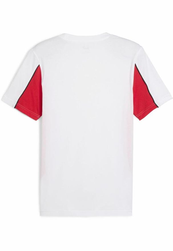 Puma - Męska koszulka AC Milan ftblARCHIVE PUMA White For All Time Red. Kolor: biały, czerwony, wielokolorowy. Materiał: guma. Wzór: nadruk