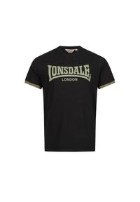 Koszulka Lonsdale Townhead. Kolor: czarny #1
