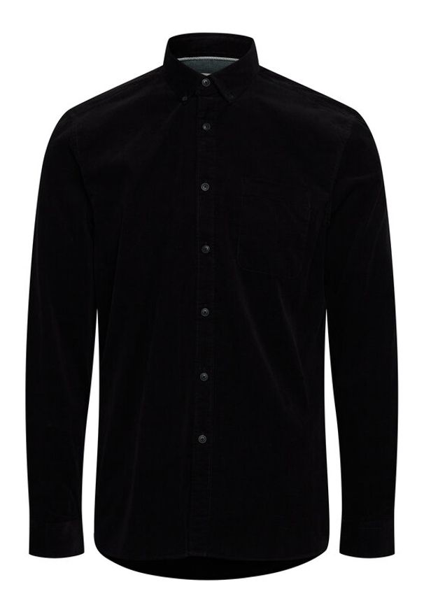 !SOLID - Solid Koszula 21104208 Czarny Regular Fit. Kolor: czarny. Materiał: bawełna