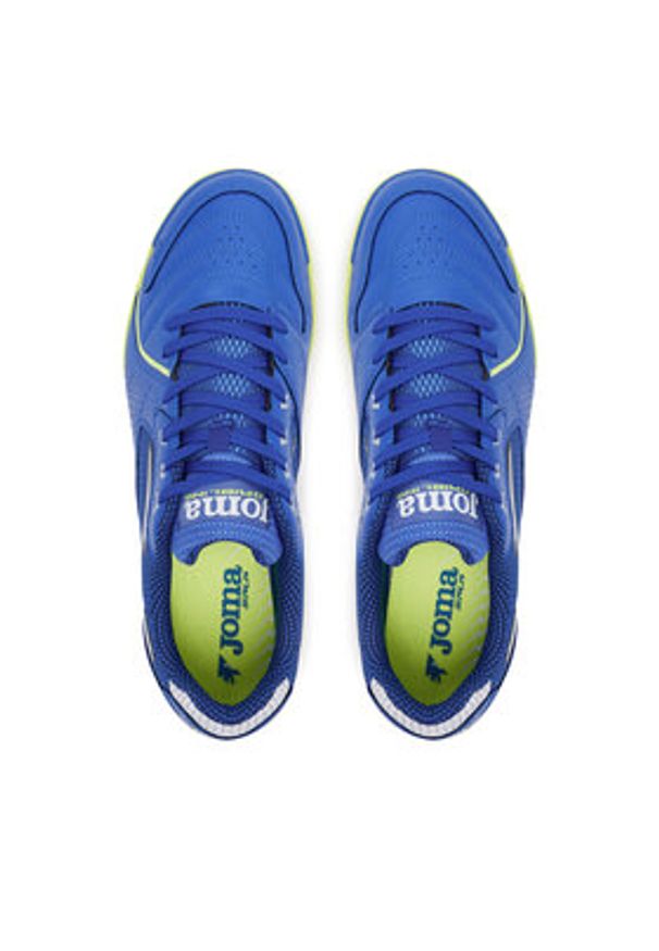 Joma Buty do piłki nożnej Dribling 2504 DRIS2504IN Niebieski. Kolor: niebieski. Materiał: skóra
