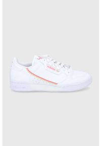 adidas Originals Buty kolor biały. Nosek buta: okrągły. Zapięcie: sznurówki. Kolor: biały. Materiał: materiał, włókno, guma
