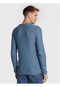 !SOLID - Solid Sweter 21104152 Niebieski Regular Fit. Kolor: niebieski. Materiał: bawełna, syntetyk #3