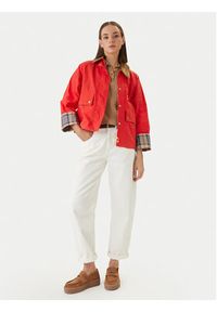 Barbour Kurtka przejściowa Mackworth LCA0398RE51 Czerwony Regular Fit. Kolor: czerwony. Materiał: bawełna #3