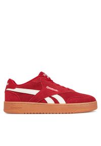 Reebok Sneakersy FORTE LOUNGER DOUBLE UP AR30255WRCI Czerwony. Kolor: czerwony. Materiał: skóra, zamsz