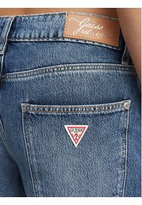 Guess Bermudy W6GD91 D0695 Granatowy Baggy Fit. Kolor: niebieski. Materiał: bawełna #5