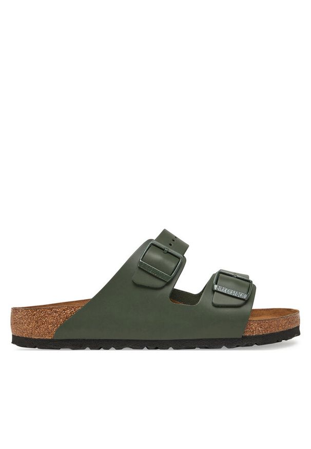 Klapki Birkenstock. Kolor: zielony