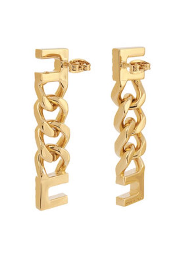 Elisabetta Franchi Kolczyki OR-13K-46E2-V210 Złoty. Materiał: metalowe. Kolor: złoty