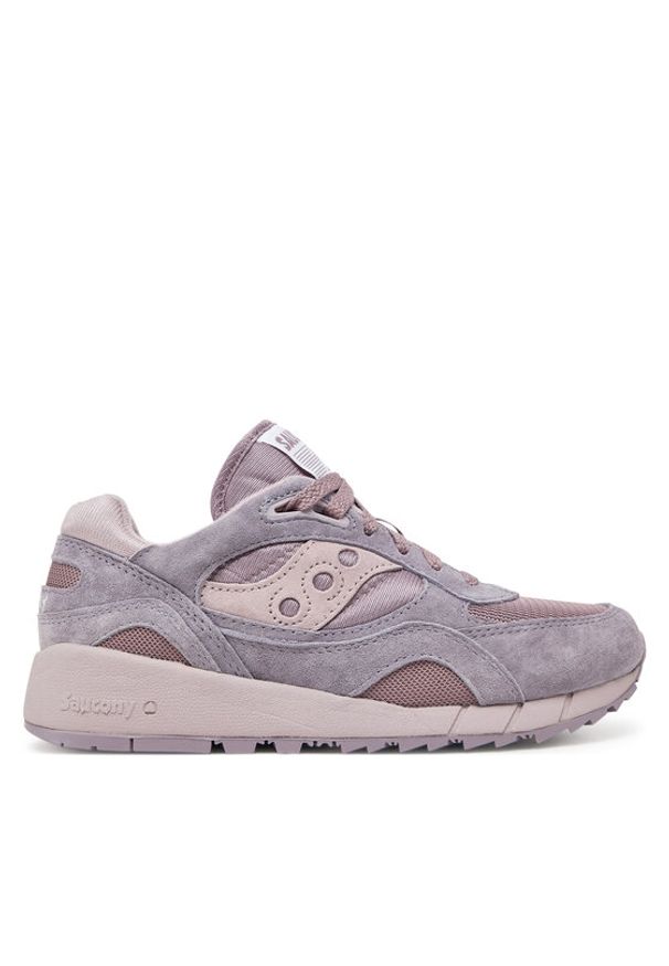 Saucony Sneakersy Shadow 6000 S70441 70 Fioletowy. Kolor: fioletowy. Materiał: zamsz, skóra