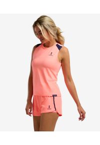 NORDICDOTS - Koszulka bez rękawów Performance damska Melon. Kolor: różowy. Materiał: poliester, elastan. Długość rękawa: bez rękawów. Sport: fitness #2