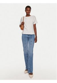TwinSet - TWINSET T-Shirt 242TP2440 Biały Regular Fit. Kolor: biały. Materiał: bawełna