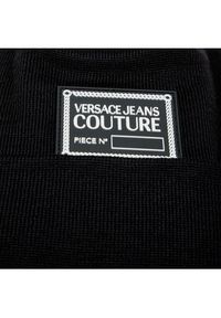 Versace Jeans Couture Czapka 75VAZK44 Czarny. Kolor: czarny. Materiał: materiał