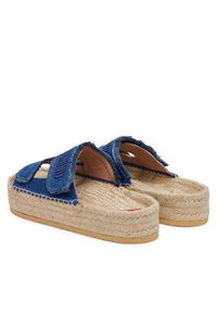 Love Moschino - LOVE MOSCHINO Espadryle JA28383G0MJO5700 Niebieski. Kolor: niebieski. Materiał: materiał #3