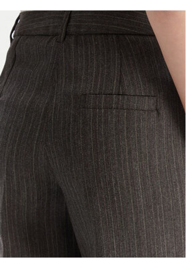 Marella Spodnie palazzo Renoir 2523136082 Brązowy Wide Leg. Kolor: brązowy. Materiał: wełna