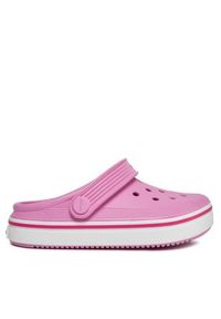 Crocs Klapki Crocs Crocband Clean Clog Kids 208477 Różowy. Kolor: różowy #3