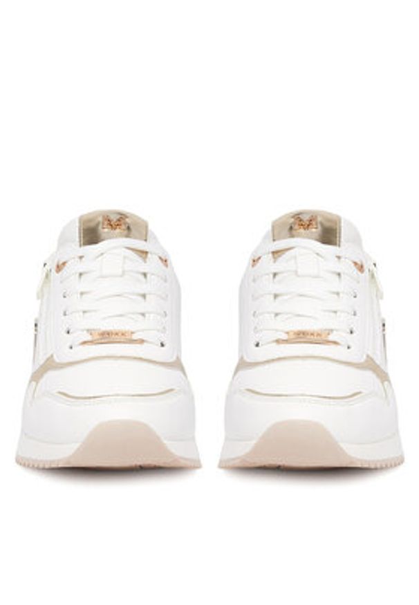 MEXX Sneakersy MI001013151W Biały. Kolor: biały. Materiał: skóra