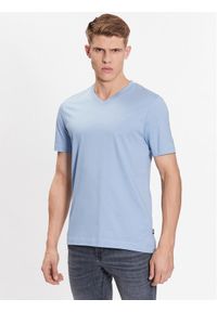 BOSS - Boss T-Shirt 50468348 Niebieski Regular Fit. Kolor: niebieski. Materiał: bawełna #1