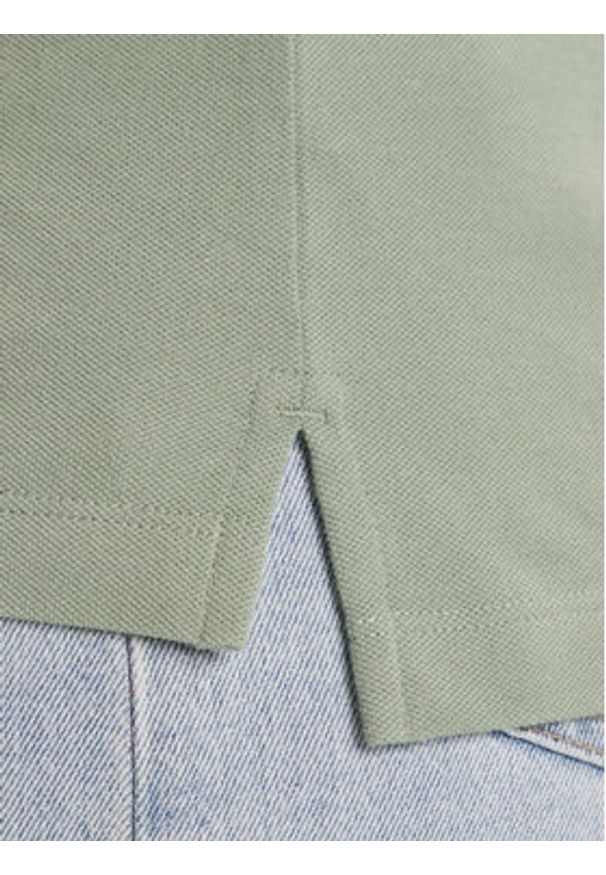 GANT - Gant Polo Shield 4202231 Zielony Slim Fit. Typ kołnierza: polo. Kolor: zielony. Materiał: bawełna