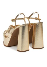 MICHAEL Michael Kors Sandały Alessia 40S5ASHS1M Złoty. Kolor: złoty. Materiał: skóra #3