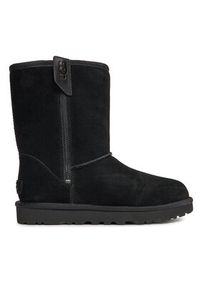 Ugg Śniegowce W Classic Short Bailey Zip 1144043 Czarny. Kolor: czarny. Materiał: skóra #6