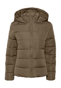 Vero Moda Kurtka zimowa 10289837 Khaki Regular Fit. Kolor: brązowy. Materiał: syntetyk. Sezon: zima #4