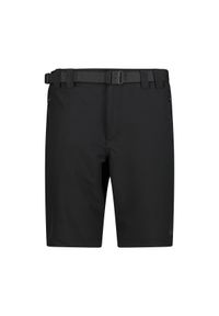 Szorty bermudzkie CMP. Kolor: czarny. Sport: turystyka piesza #1