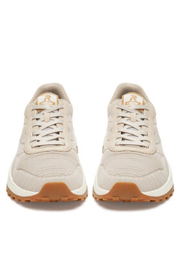 Rieker Sneakersy U1302-62 Beżowy. Kolor: beżowy. Materiał: materiał